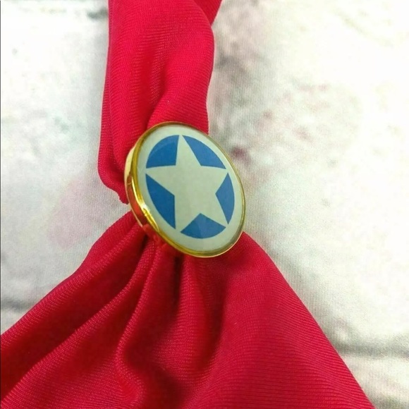 Corpo Bonito Woman Junior Red Bikini Top Halter Style. - Picture 3 of 6